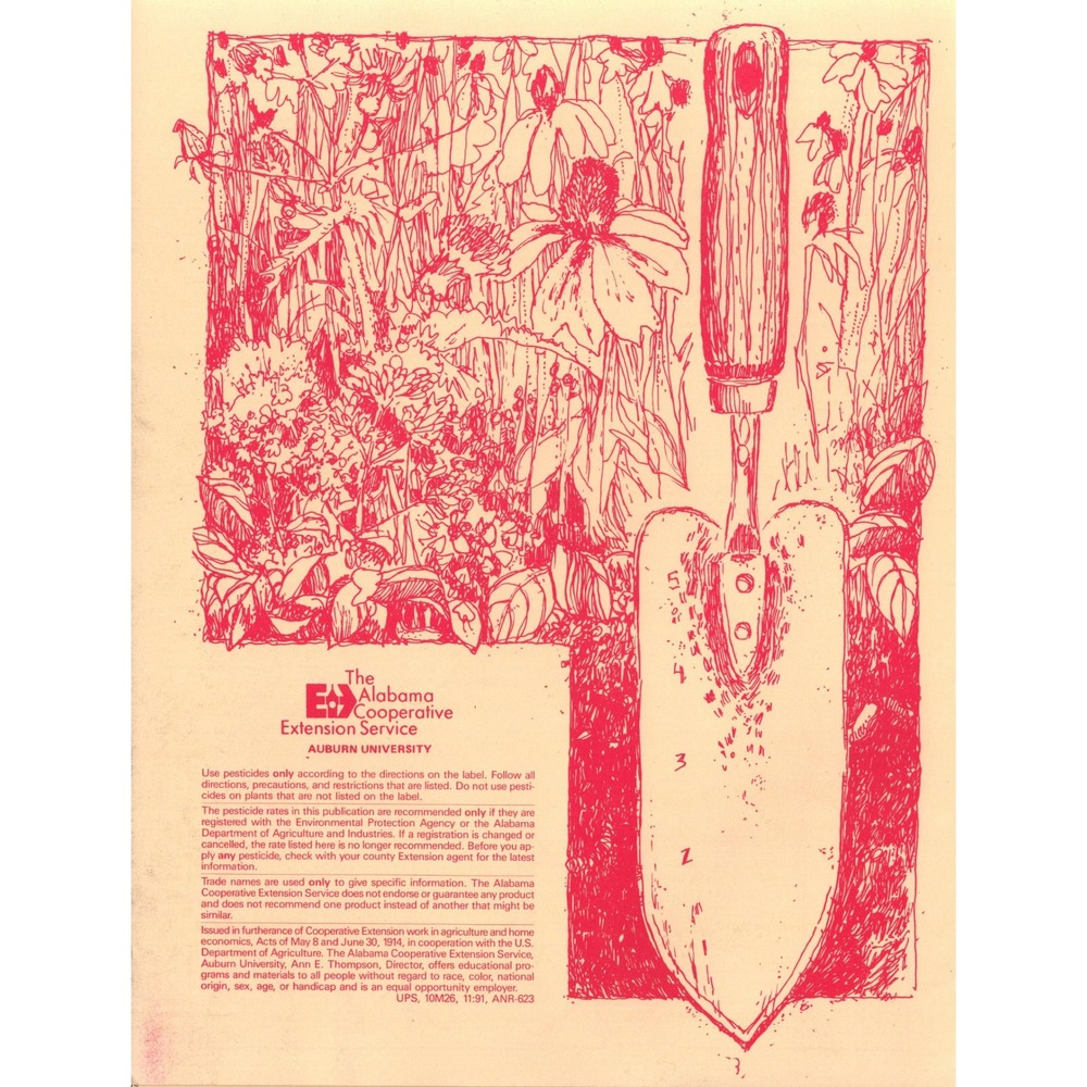Vtg 1991 Wildflowers in Alabama Landscapes Auburn University Circular ANR-623 - Picture 2 of 2